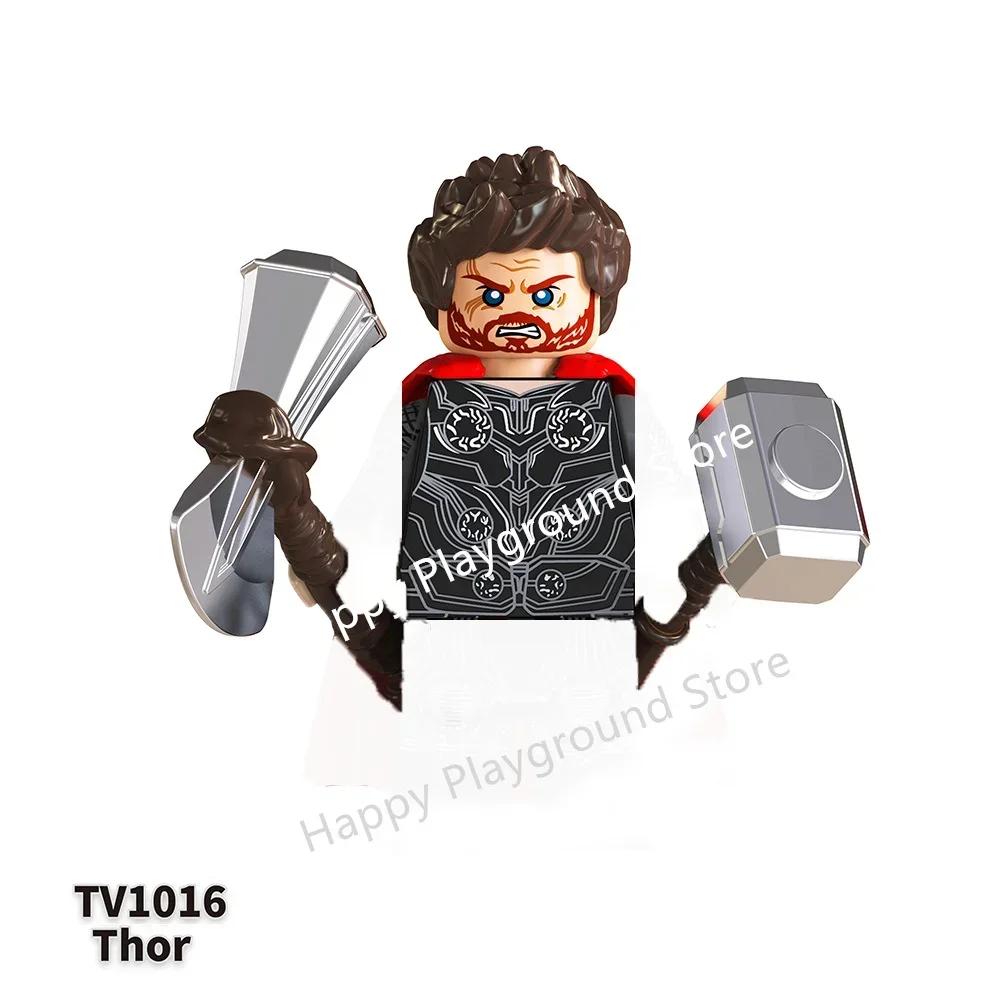 New Anime Super Cartoon TV Movies Heroes Bricks Toy Building Blocks for Kids Collect Toys Model Birthday Gifts