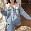 Women's Coral Fleece Pajamas - Thick Velvet Princess Style for Autumn & Winter