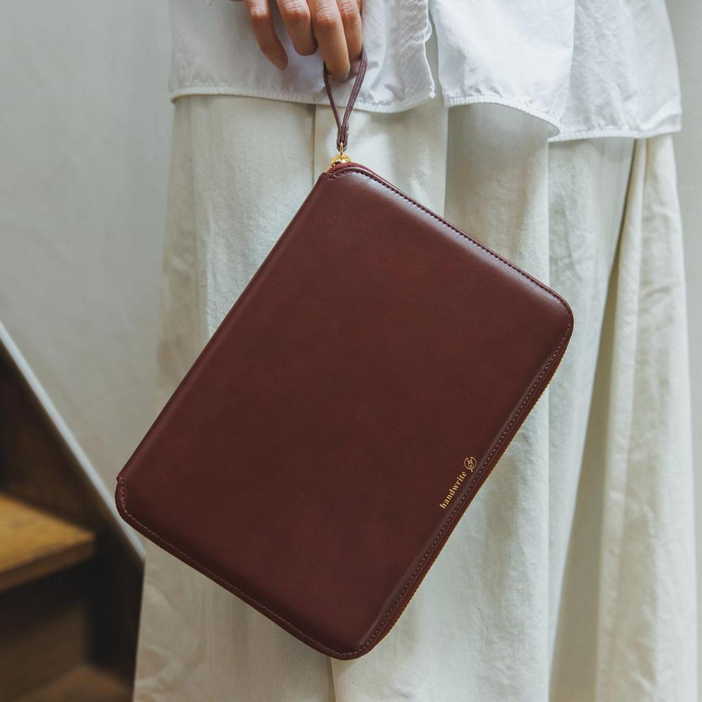 Hobonichi Techo Cousin Notebook Single (A5) Cover, Color/Amarone