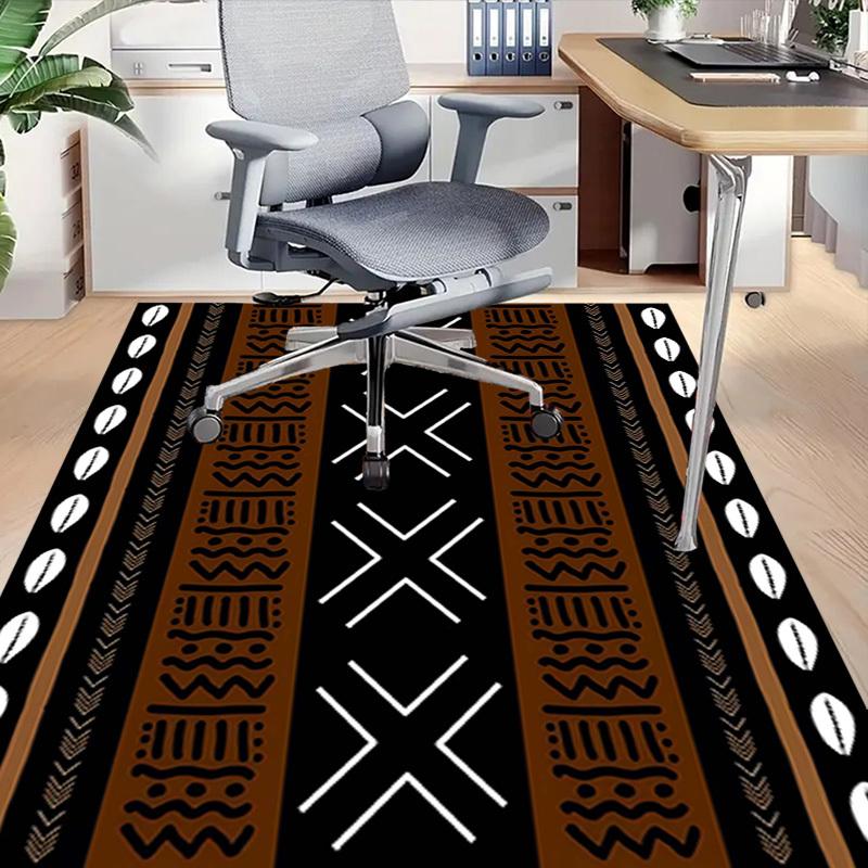 1PC African Pattern Extra Large Non-Slip Floor Carpet, Office, Family, Bedroom, Studio - Large Area Rug Indoor Rugs, Vibrant Colors-A233