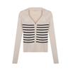 Vintage Long-sleeved Niche Knit Cardigan Coat Women's New Autumn Slimming Short Undercoat Top
