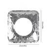 20pcs Kitchen Oil Proof Tin Foil Pad, Gas Stove Aluminum Foil Protective Pad, High Temperature Resistant Gas Stove Cleaning Pad