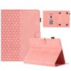 Funda Universal para Tablet de 10 Pulgadas Funda para Tablet de Cuero Estampado de Panal con Ranura para Tarjeta