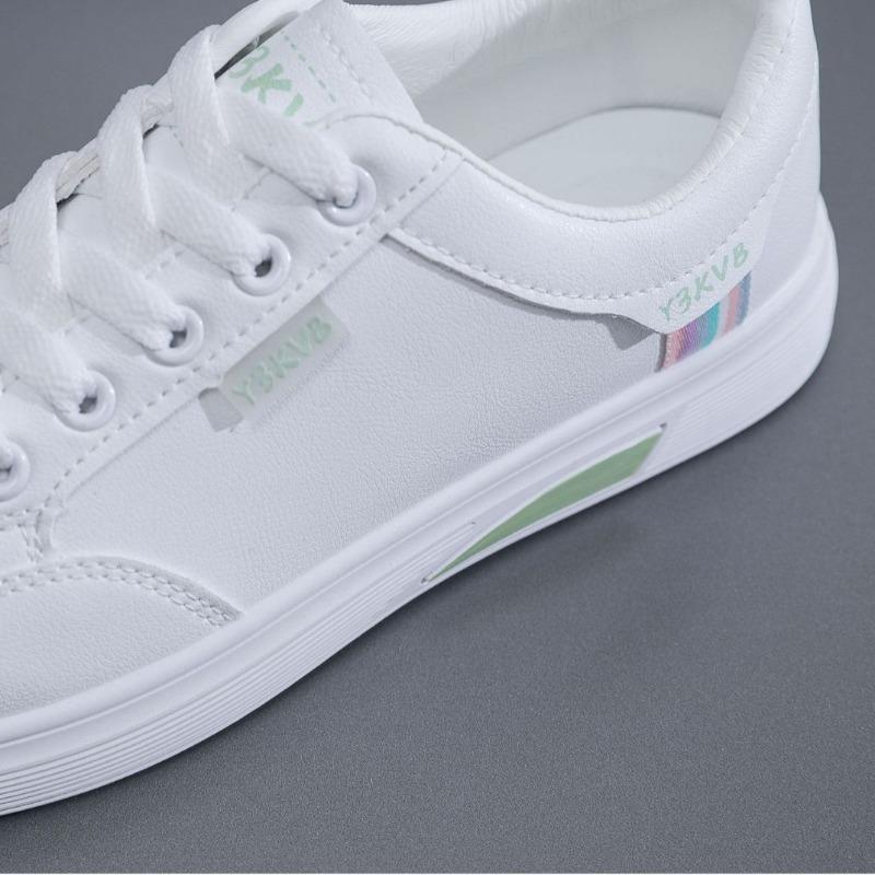 Spring Breathable Lightweight Single Shoes Non-slip Wear-resistant Flat Baseplate Shoes Student Casual Versatile Little White Shoes Women
