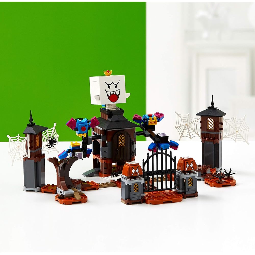 LEGO Super Mario Bowser and King Boo's Haunted Yard Challenge Building Set 71377