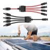 30A 1000V Photovoltaic Solar Connector 1 To 4 Adapters Y Branch Connector Solar Male Female Connector for Solar Panel