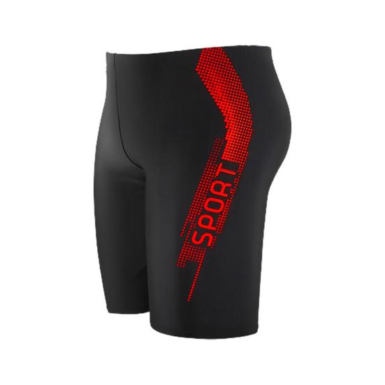 Costume da bagno da uomo con coulisse interna, vita media, design aerodinamico, patchwork di colore, stampa di lettere, pantaloncini da bagno, abbigliamento da spiaggia