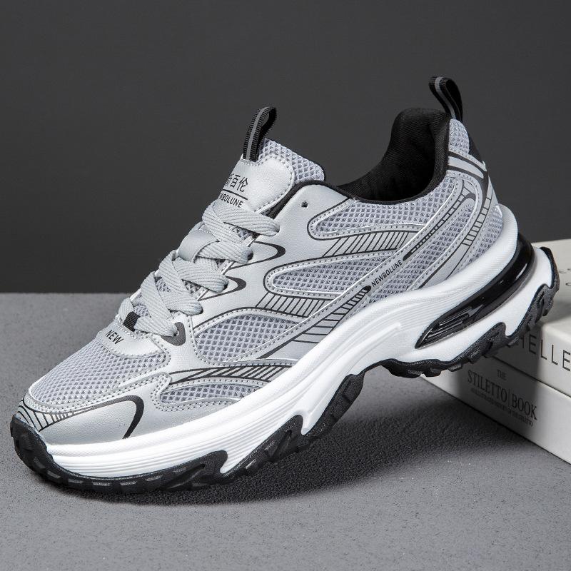 New Balance Plateau l Mesh Dad Schuhe glattes Haar