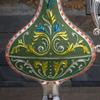 Elegant Embossed Flower Vases With Handle European Antique Metal Flower Arrangements Pot For Indoor Space Decors Gift