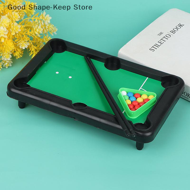 Billiards Mini Desktop Pool Table Snooker Toy Game Set Parent-Child Interaction Children's Simulated Billiard Puzzle Props Toy