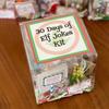 Elf Activities Elf Kit 24/30 Days of Christmas Elf Pranks Plastics Christmas Countdown Set Best Funny Elf Kit 24/30 Days Home