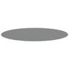 VidaXL Bâche de piscine gris clair Ø396 cm géotextile polyester 94218