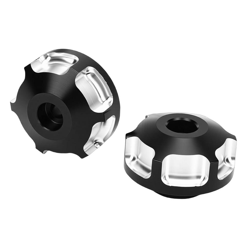 Aluminum Alloy Bar End Caps Replacement for Spyder F3 RT ST Motorcycle Handlebar End Caps Plug with Bolts