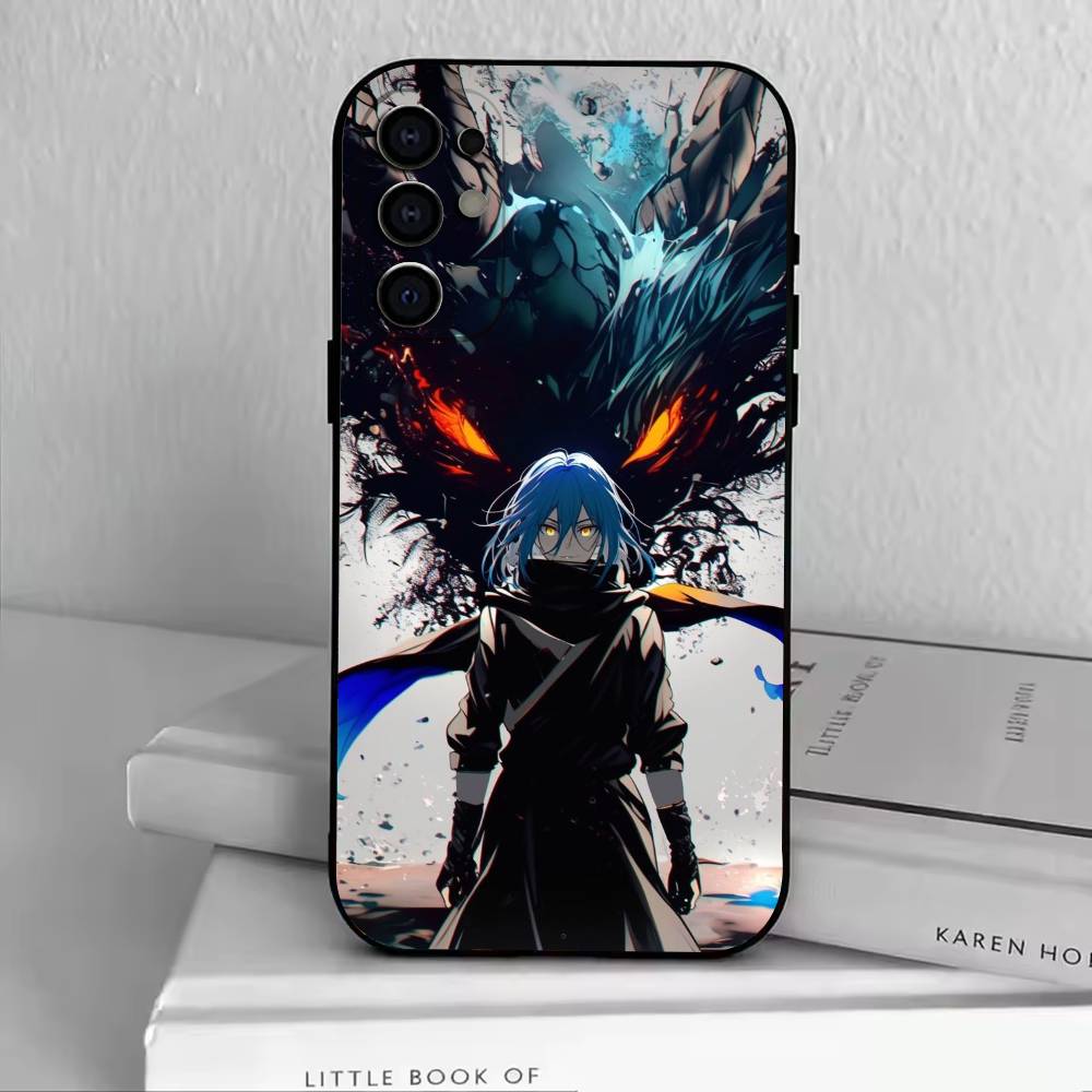 Tensei Rimuru Tempest  Phone Case For Samsung S25,S24,S21,S22,S23,S30,Ultra,S20,Plus,Fe,Lite,Note,10,Black Cover