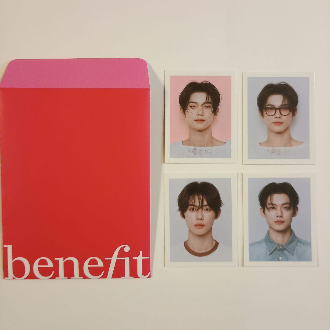 

[Б/У] TXT Ёнджун ID Фото 4 листа Бонус Корея Лимитированный Тинт