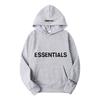Unisex Oversized Hoodie With Front Letter Print Cotton Sweatshirt Fall Casual Wear
