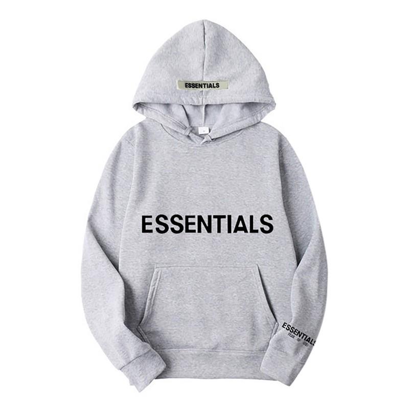 Unisex Oversized Hoodie With Front Letter Print Cotton Sweatshirt Fall Casual Wear