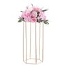 Wedding Flower Stand, 10PCS 60cm Column Flower Stand, Floral Stands with Acrylic Laminate, Hexagonal Cubic Floral Display Rack for Wedding, Party,