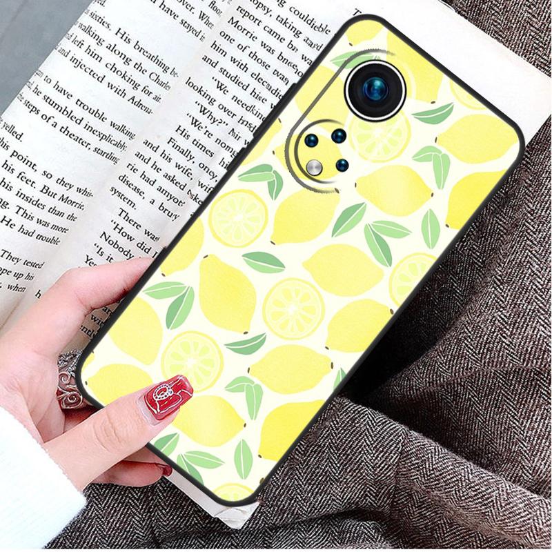 Summer Fruit Lemon Case For Honor 90 Lite 70 50 Magic 6 5 Pro Honor X8a X9a X6a X7a X8 X9 X8b X9b Back Cover