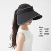 Women's Wide Brim UV Protection Cycling Visor Hat