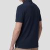 Jeep Herren-Poloshirt mit kurzen Ärmeln aus Seidenmischung