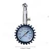Precise Car Tire Pressure Gauge - Copper Valve with Hose, Deflation Function for Accurate Pressure Measurement