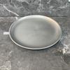 20CM Titanium Camping Plate Multi-Purpose Camping Plate For Barbecue Home Titanium Dinnerware Round Frosted Picnic Gear