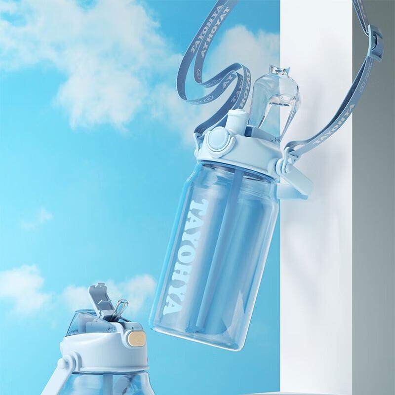 TAYOHYA 1.5L Dual-Drink Sport Water Bottle