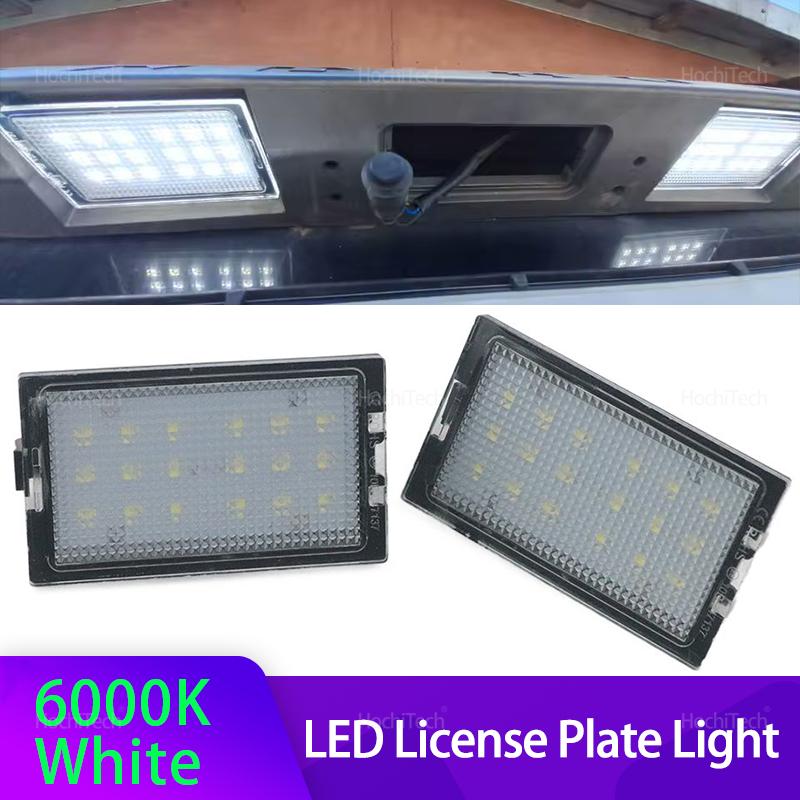 2pcs LED License Plate Light Canbus Number Lamp No Error for Land Rover Discovery Series 3 4 Freelander 2 LR2 Range Rover Sport