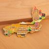 Yiyang 2025 Creative Metal City Magnet - China Travel Souvenir