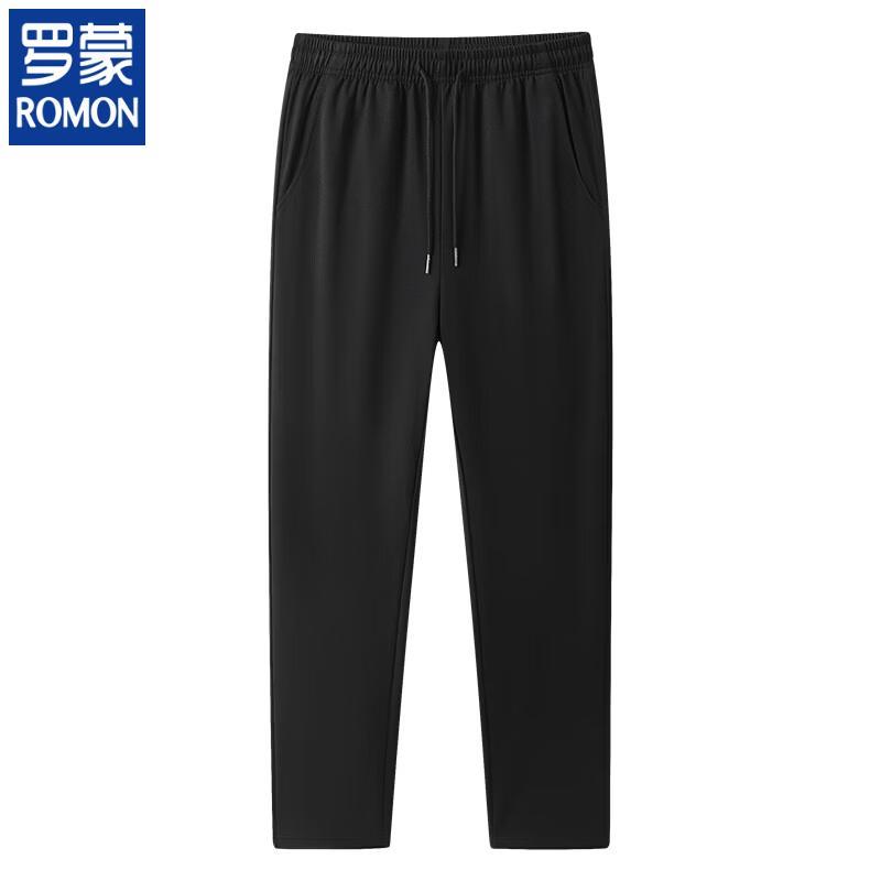 ROMON Men s Summer Cool-Feel Casual Pants 4XL