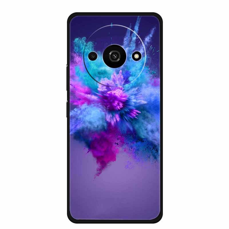 For Xiaomi Poco C61 Case Cool Animal Soft Silicone TPU Phone Case Back Cover for PocoC61 Shockproof Lovely Cat Protective Cover