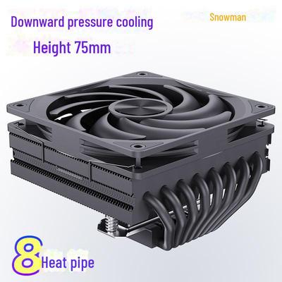 SNOWMAN Bingman MC75-8 CPU-Kühler mit 8 Heatpipes, Abwärtsdruck, kompatibel mit LGA 1700, X99, AM4, AM5
