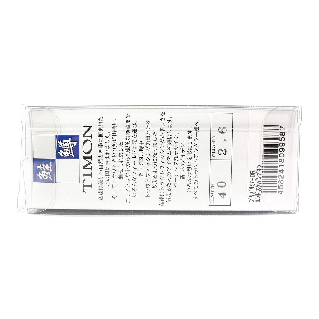 JACKALL TIMON Buriburi Minnow DR 40mm Clear Lure 2.6g