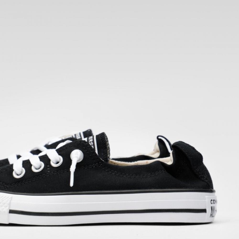 COnverse Shoreline Slip On Mule Slipper Canvas Black 537081c