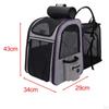 Dog Backpack Carrier,Pet Travel Bag,Expandable Large Capacity Carrying Bag for Small Dogs and