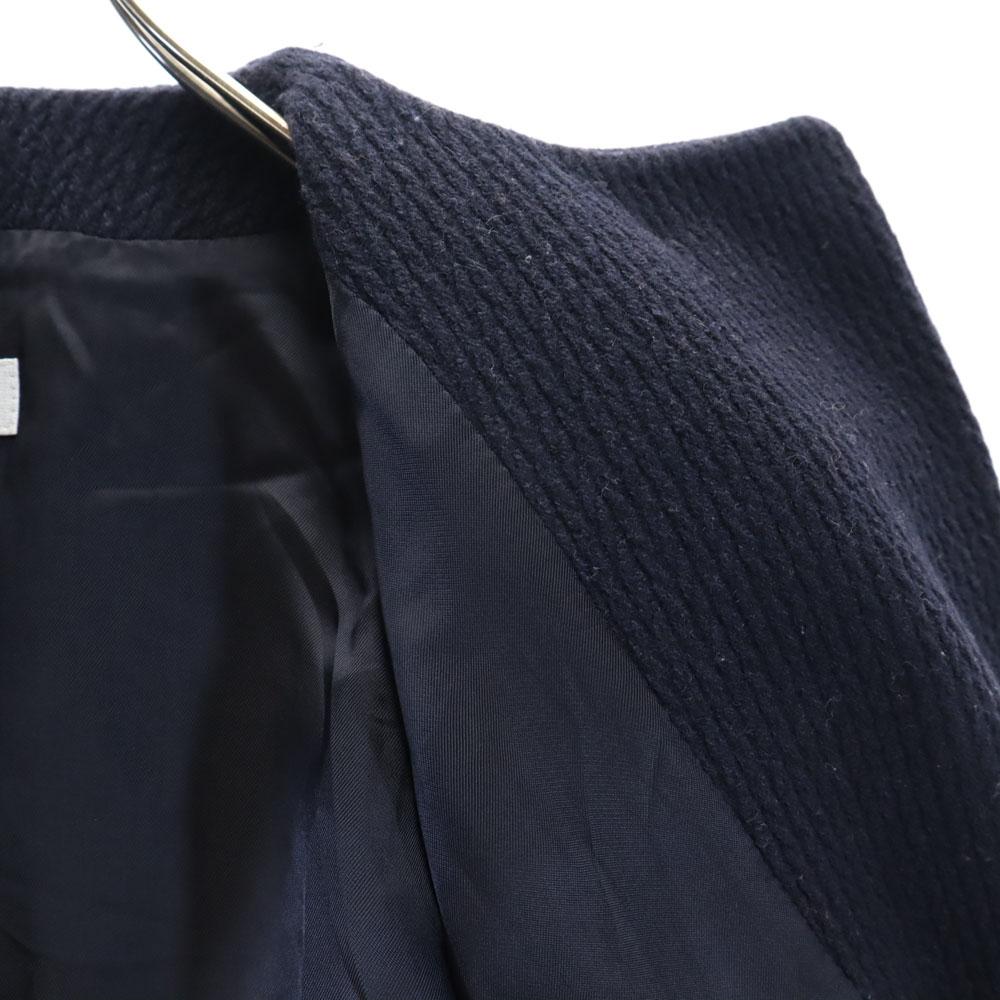Emporio Armani 90s Wool No Color Jacket 38 Navy Old Women Used