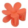 Flower Hair Clip Big Non Slip Matte Cute Women Girls Hair Accessories for Thick Normal Thin HairOrange