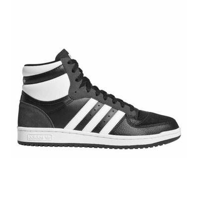 Mens Top Ten Leather High Top Trainers
