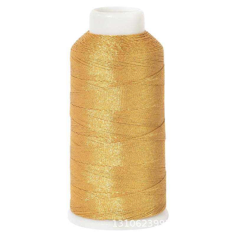 Multi-Strand Gold & Silver Weaving Thread for Colored Bracelets