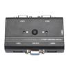 VGA USB KVM Switch 2 Port Manual VGA KVM Switch for 2 PC Sharing 1 Video Monitor Keyboard Mouse Scanner Printer USB