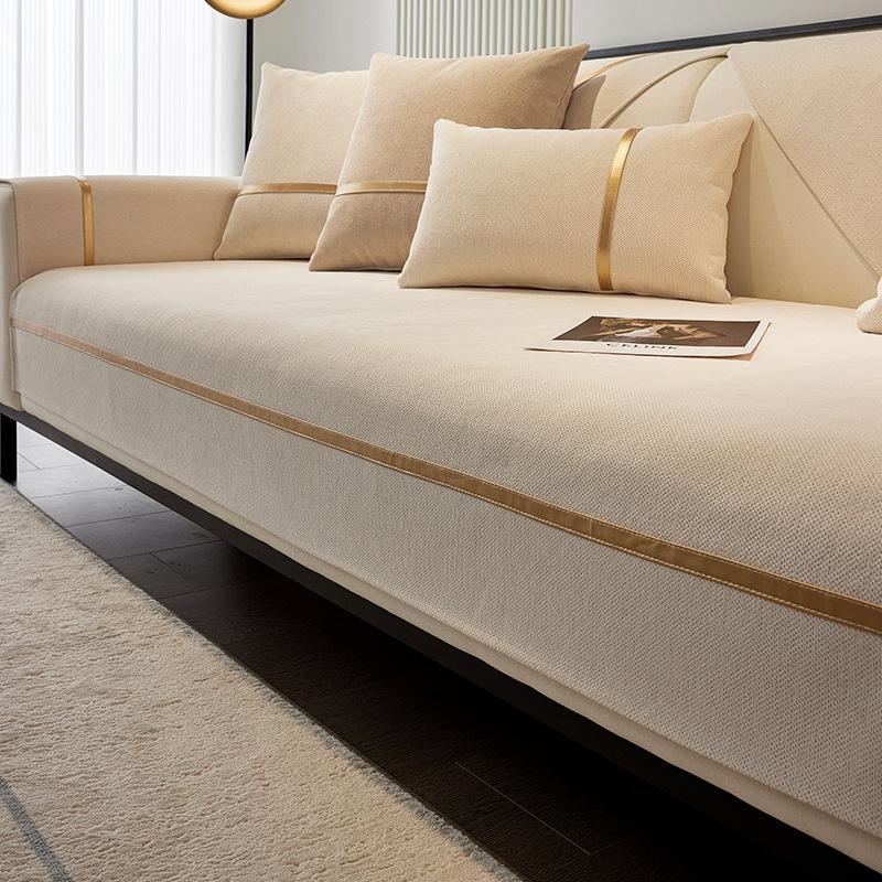 

Chenier Sofa Cushion Is Universal In All Seasons, Simple And Modern Cover Cloth, Sofa Cover, Light Luxury, High-End Backrest Armrest Cover 70*70cm