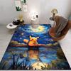 Pokemon Cartoon Carpet Rug for Home Living Room Bedroom Sofa Doormat Child Play Area Rug Non-slip Floor Mat Gift
