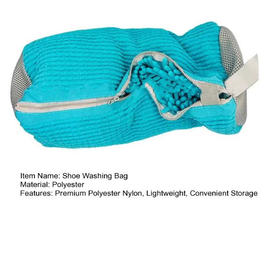 Deluvo Shoe Washing Bag Rust-proof Zipper All-Round Shoe Washing Machine Bag