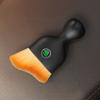 AAAAB1 1Pcs Car Logo Cleaning Soft Brush Tools Dust Remover For Skoda Octavia Rapid Kodiaq Superb Karoq Fabia Kamiq Enyaq RS Yeti Scala