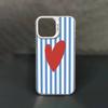 Colorful Striped Minimalist INS Couple   phone Case for iPhone 17 11 12 Pro Max Plus Mini Air SE  16e 14 15 16 13 Soft Shell