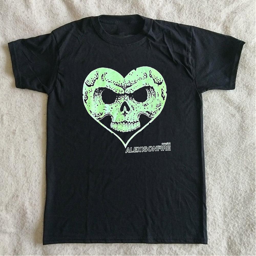 SALE Alexisonfire Band Complicit Skull Halloween T Shirt Full Size S-5XL Unisex T-Shirt S