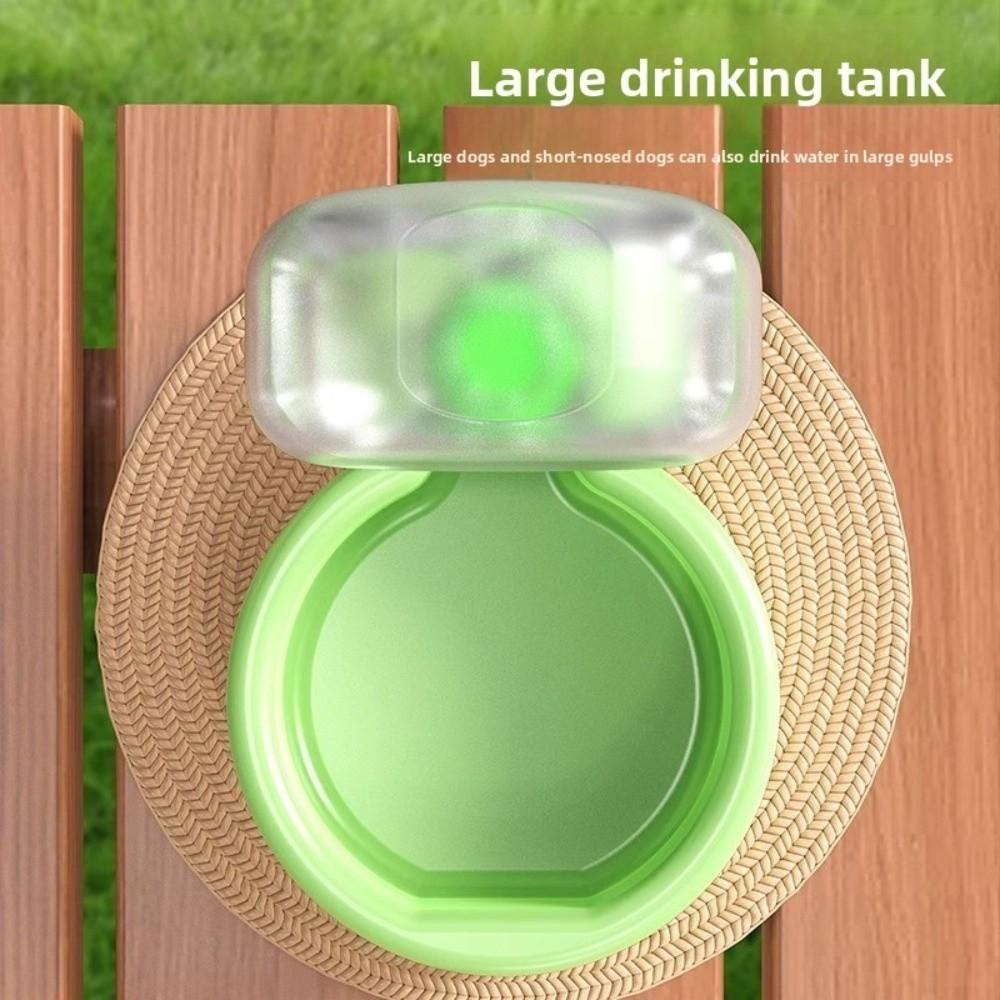 Folding Cat Dog Water Bottle Leak Proof Food Water Container Portable Pet Water Bowl  Walking Dog