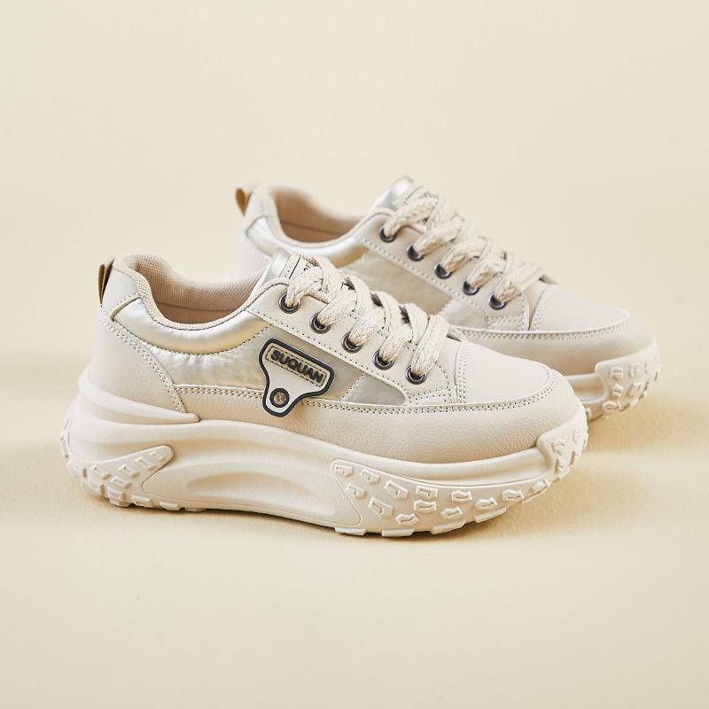 

ins Korean version of the new dad shoes women s spring student sports running casual thick sole height increase street shot K6721 40 хаки