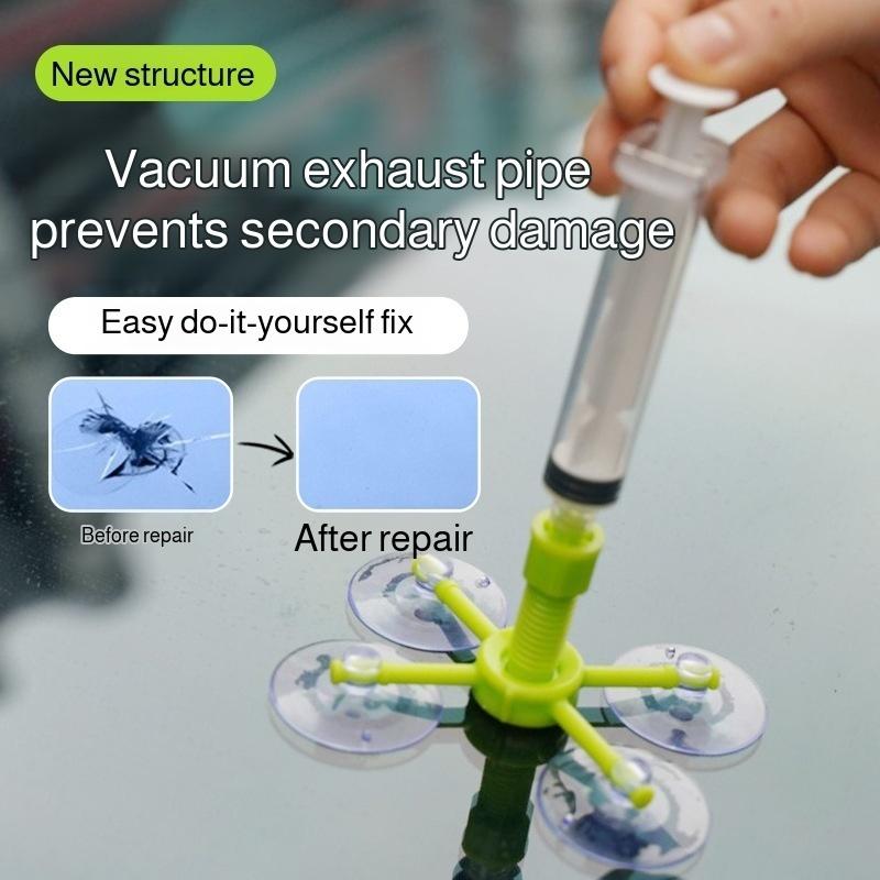 Auto Windshield Repair Kit Liquid Glass Repair Tool Professional Easy Operation Windshield Chip Fix Kit Glass Repair